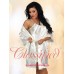Cream Satin Kimono Wrap