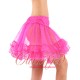 Lace Trimmed Petticoat Hot Pink