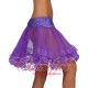 Lace Trimmed Petticoat Purple