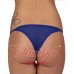 Butterfly Crotchless Brief Blue