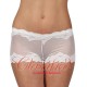 Lace Boy Shorts Ivory