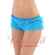 Ruffle lace Hot Pant Blue