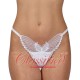 Flirtatious Butterfly G-String White