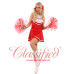 Ladies Cheerleader Costume - Red Ladies Cheerleader Costume - Red