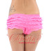 Ruffle lace Hot Pant Hot Pink Ruffle lace Hot Pant Hot Pink